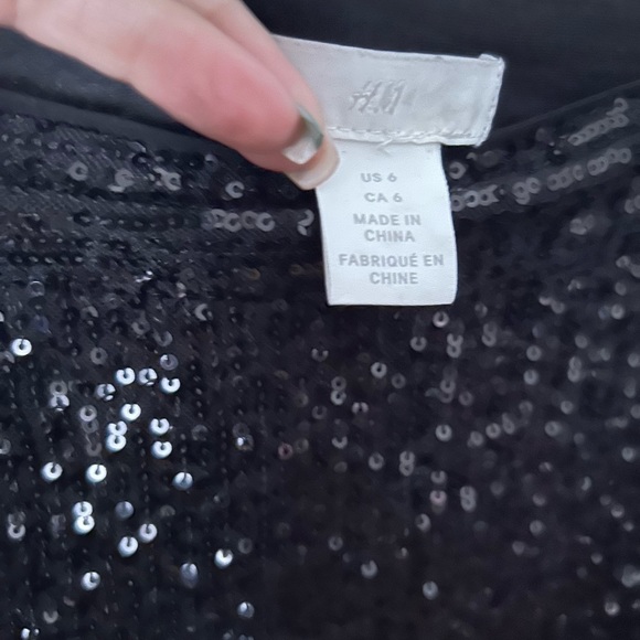 hm sequin midi skirt - Picture 6 of 7